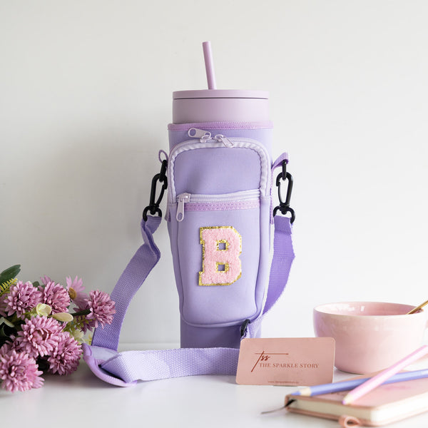 Personalized Tumbler Carrier Bag - Purple - COD Not Applicable