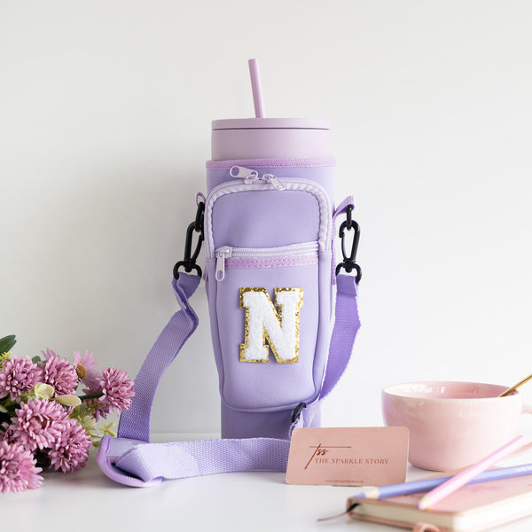 Personalized Tumbler Carrier Bag - Purple - COD Not Applicable