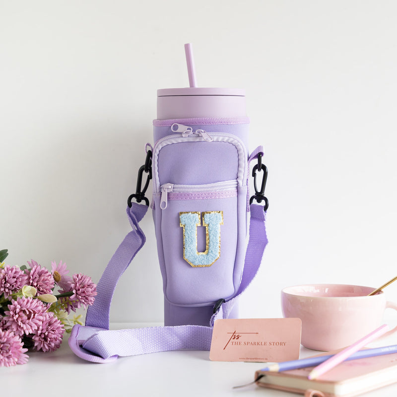 Personalized Tumbler Carrier Bag - Purple - COD Not Applicable