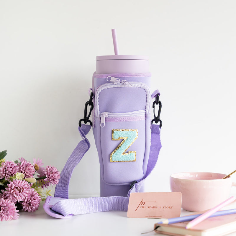 Personalized Tumbler Carrier Bag - Purple - COD Not Applicable