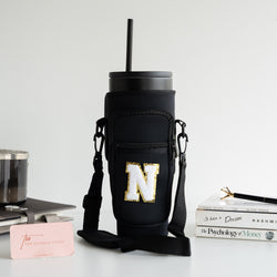 Personalized Tumbler Carrier Bag - Black - COD Not Applicable