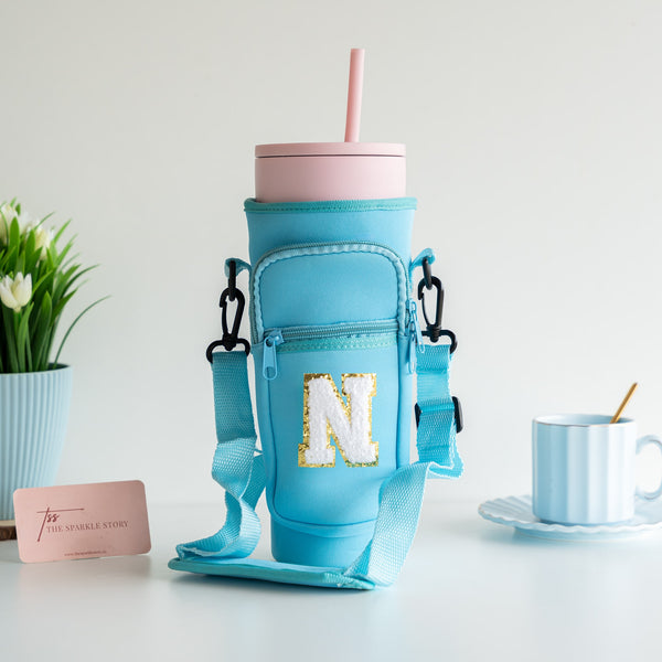 Personalized Tumbler Carrier Bag - Blue - COD Not Applicable