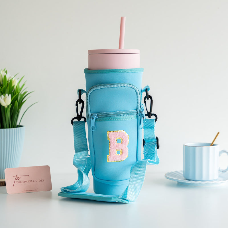 Personalized Tumbler Carrier Bag - Blue - COD Not Applicable