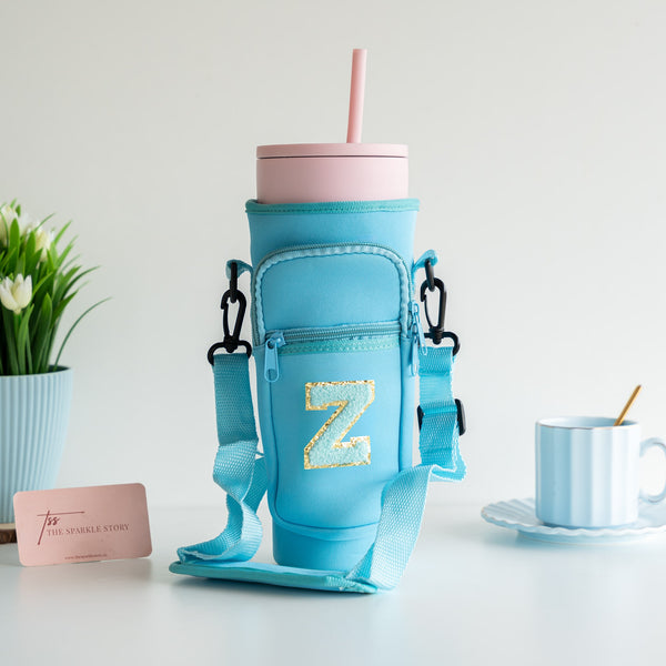 Personalized Tumbler Carrier Bag - Blue - COD Not Applicable