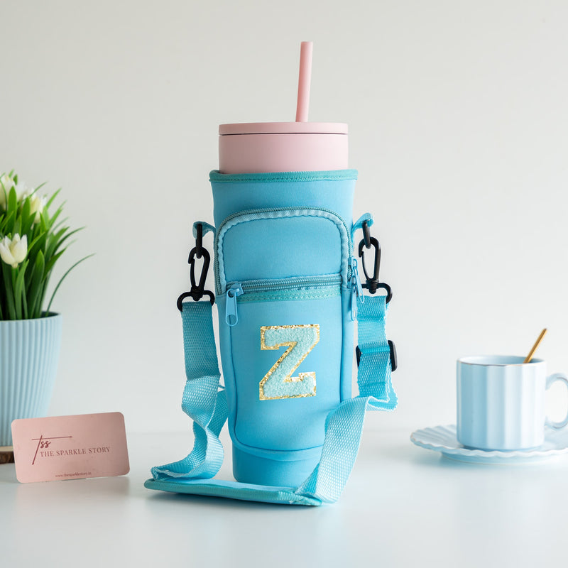 Personalized Tumbler Carrier Bag - Blue - COD Not Applicable