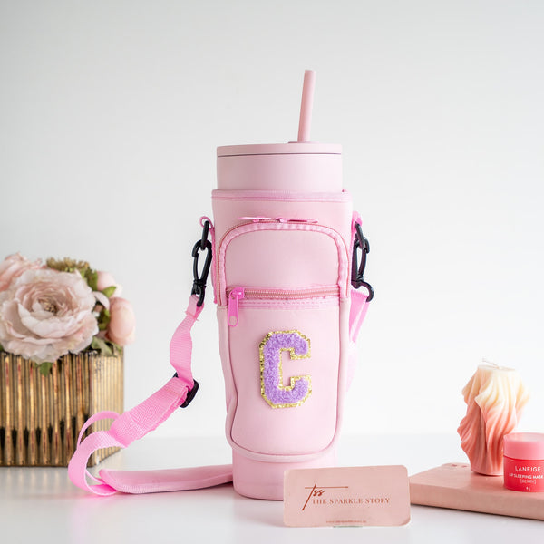 Personalized Tumbler Carrier Bag - Pink - COD Not Applicable