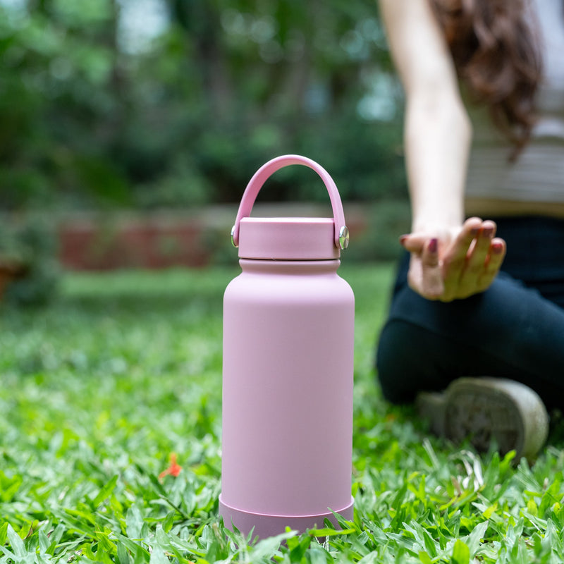 Personalized Double Wall Insulated Bottle with Handle - COD Not Applicable