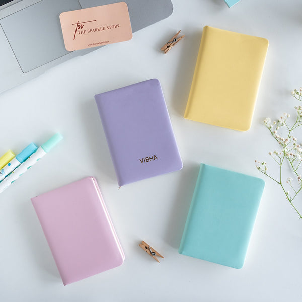 Personalized Pastel Notebook - A7 - COD Not Applicable