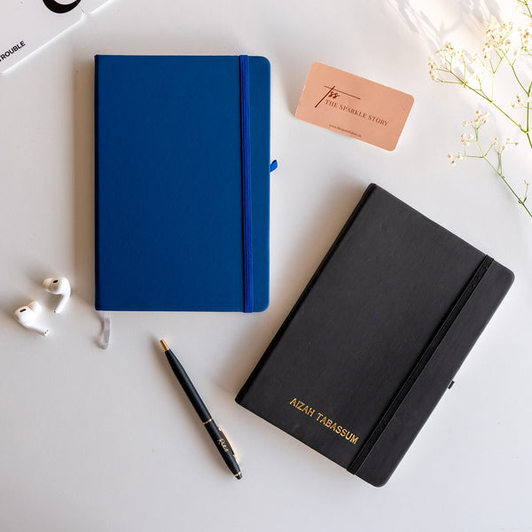 Personalized Hardbound Notebook  - COD Not Applicable