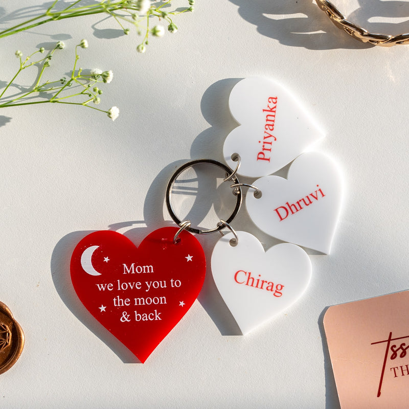 Personalized Keychain Love You Mom COD Not Applicable – Shop