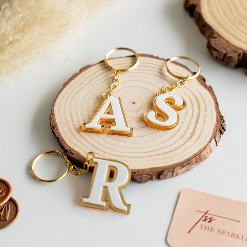 Personalized Monogram Keychain - COD Not Applicable