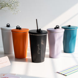 Personalized Insulated Geometric Sipper - COD Not Applicable