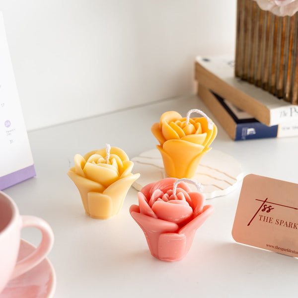 Scented Soy Wax Candle  - Tulip