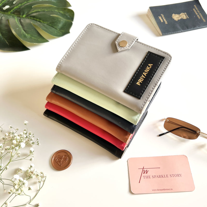 Personalized Passport Cover