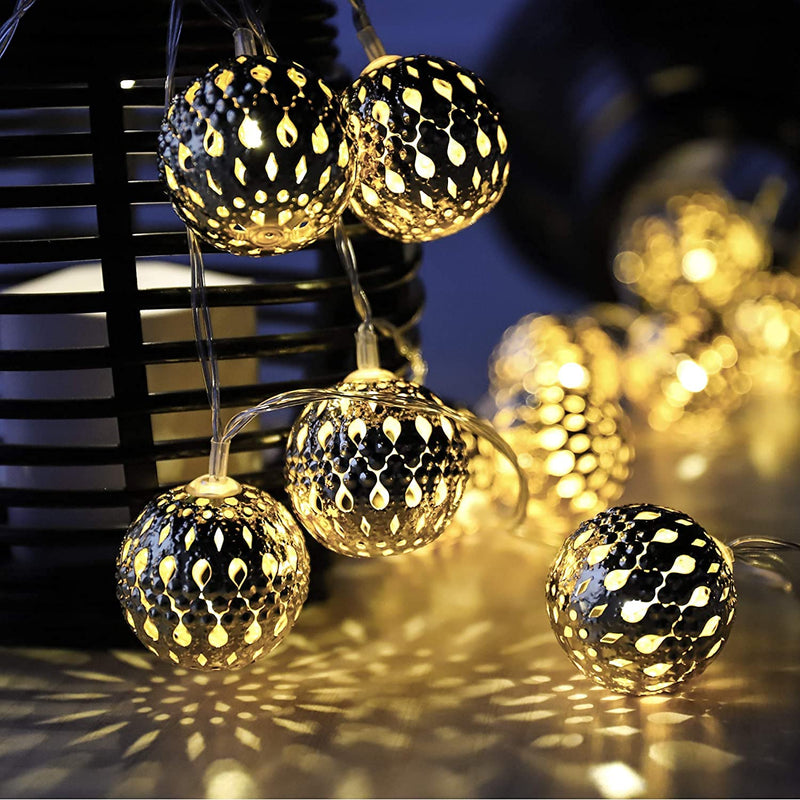 String Light - Golden Orb