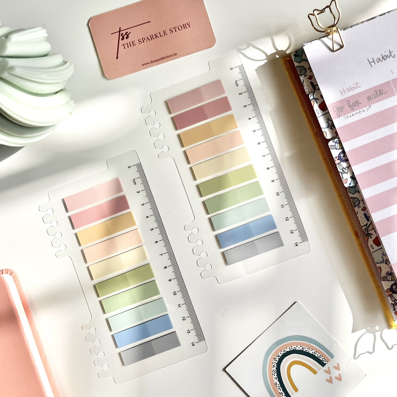 Transparent Sticky Note Bookmark - Pastel Dreams
