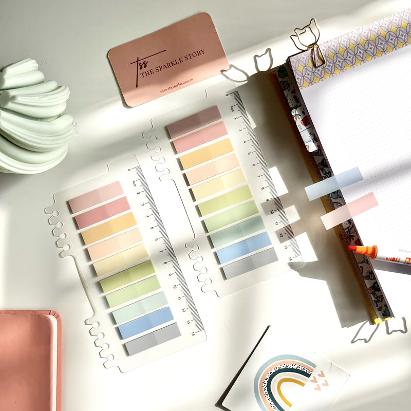 Transparent Sticky Note Bookmark - Pastel Dreams