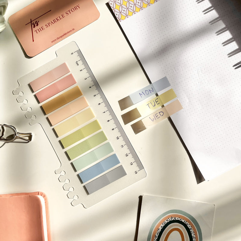 Transparent Sticky Note Bookmark - Pastel Dreams