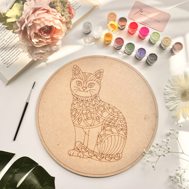 DIY Art Kit - Cat