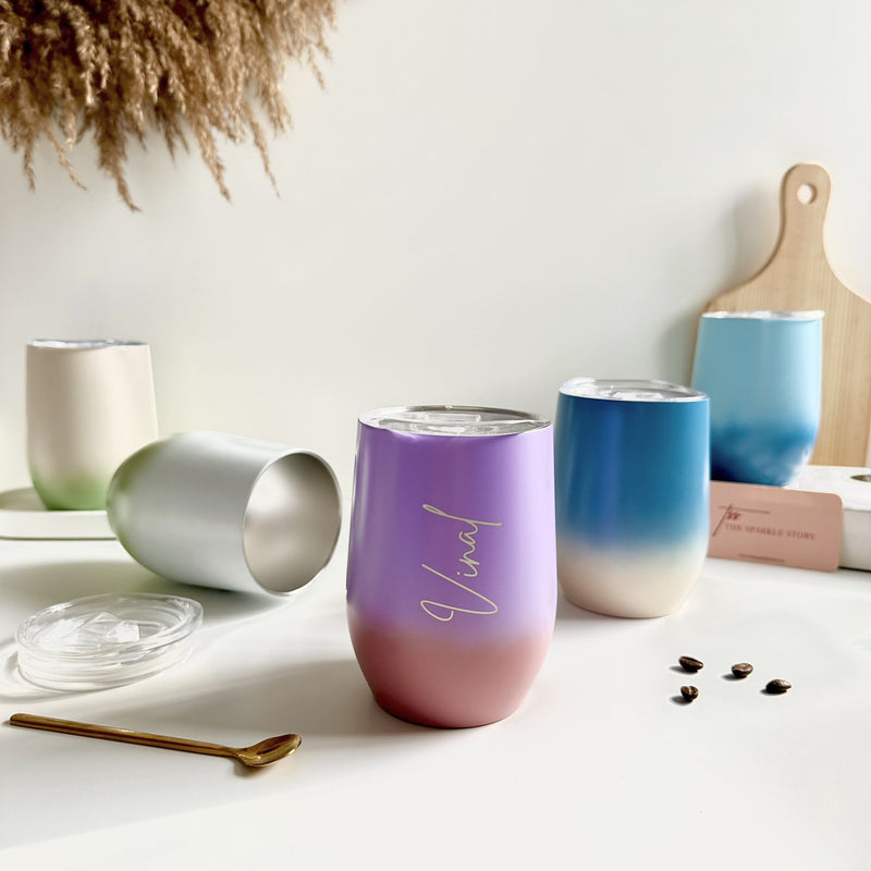 Personalized Ombre Travel Tumbler - COD Not Applicable