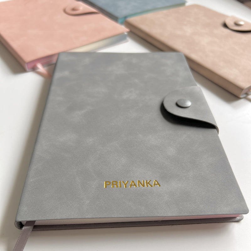 Personalized Faux Leather Journal - COD Not Applicable