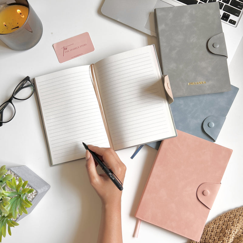 Personalized Faux Leather Journal - COD Not Applicable
