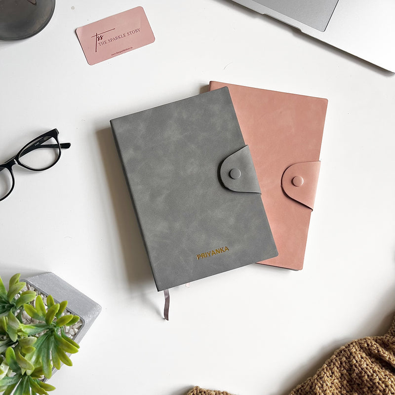 Personalized Faux Leather Journal - COD Not Applicable