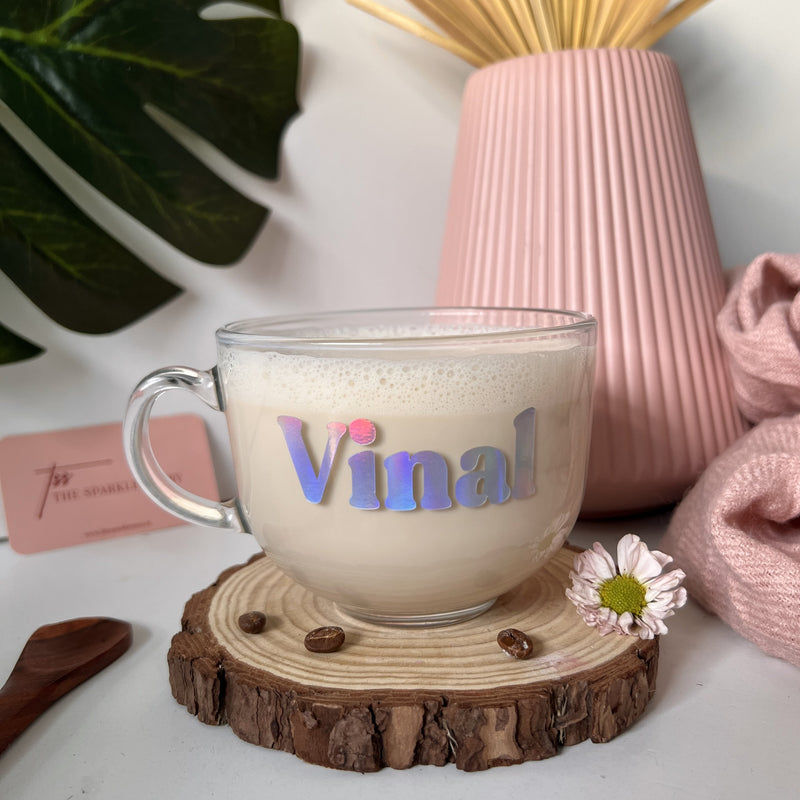 Personalized Clear Mug - Large - COD Not Applicable