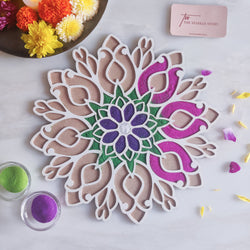 Medium Rangoli Mat - Zephyr