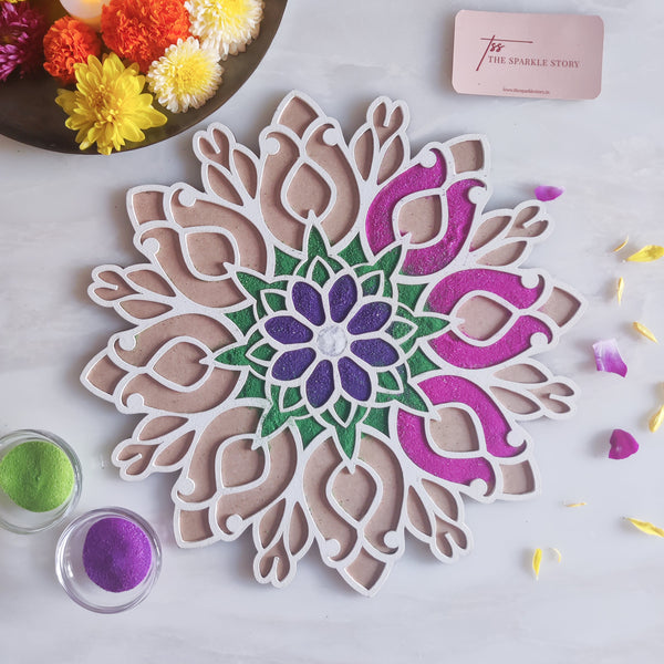 Medium Rangoli Mat - Zephyr – Shop Exclusive Picks | The Sparkle Story