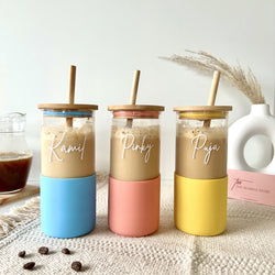 Personalized Long Sleeve Bamboo Tumbler - COD Not Applicable