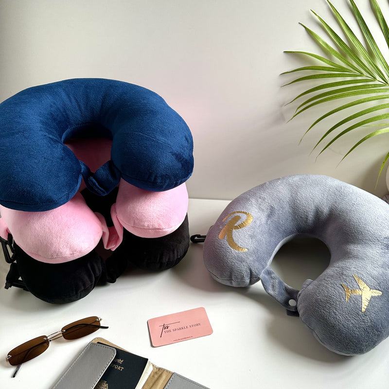 Personalized Travel Pillow -  Airplane - COD Not Applicable