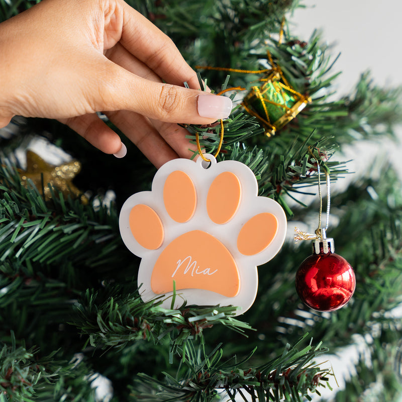 Personalized Ornament - Pawsome - Single - COD Not Applicable