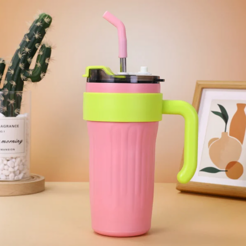 Personalized Insulated Tumbler With Handle - COD Not Applicable