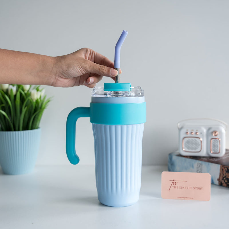Personalized Insulated Tumbler With Handle - COD Not Applicable