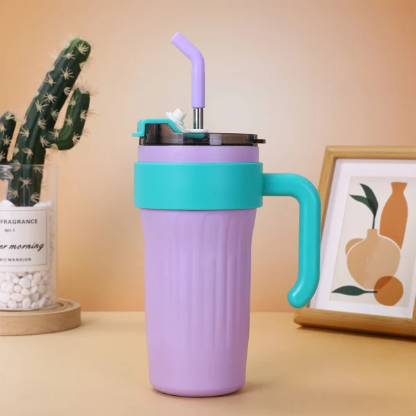 Personalized Insulated Tumbler With Handle - COD Not Applicable