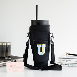 Personalized Tumbler Carrier Bag - Black - COD Not Applicable