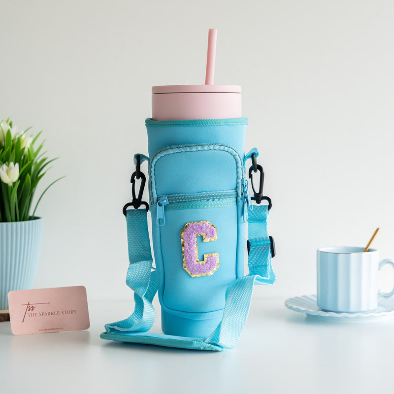 Personalized Tumbler Carrier Bag - Blue - COD Not Applicable