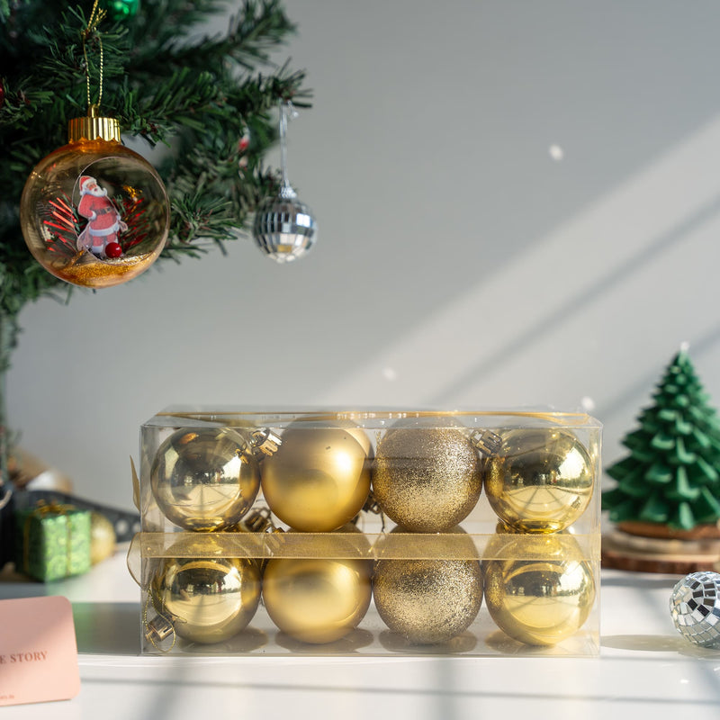 Round Bauble - Set Of 16