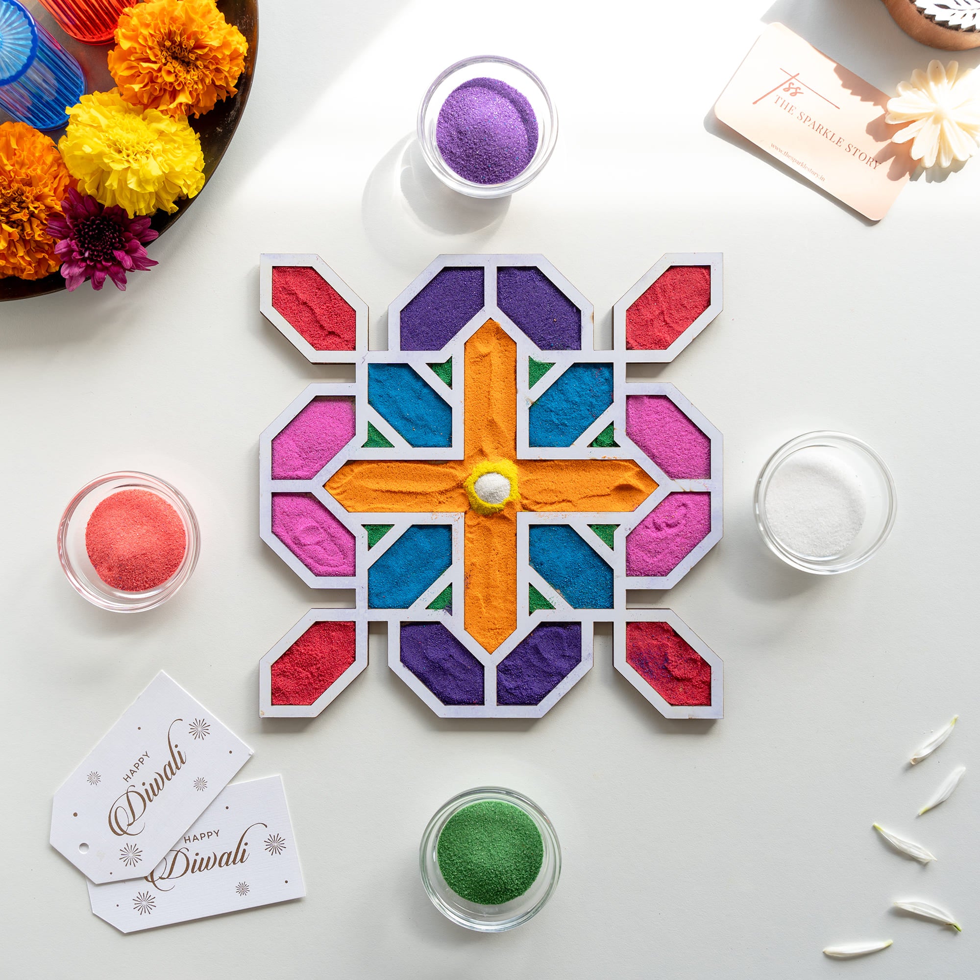 Small Rangoli Mat - Motif – Shop Exclusive Picks | The Sparkle Story