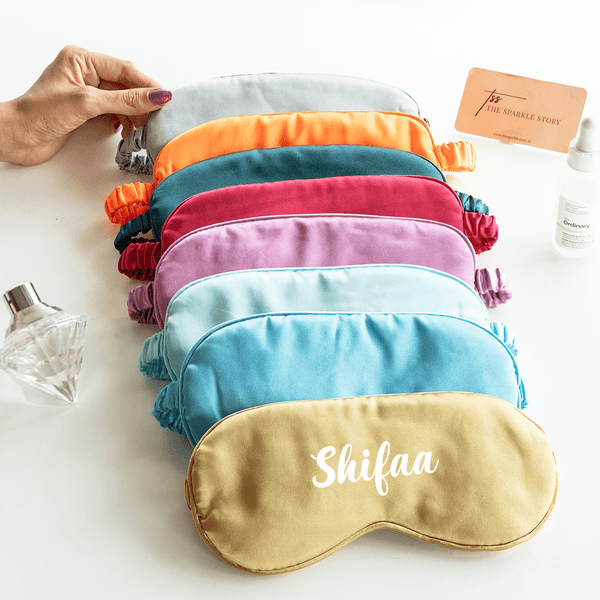 Personalized Satin Eye Mask - COD Not Applicable