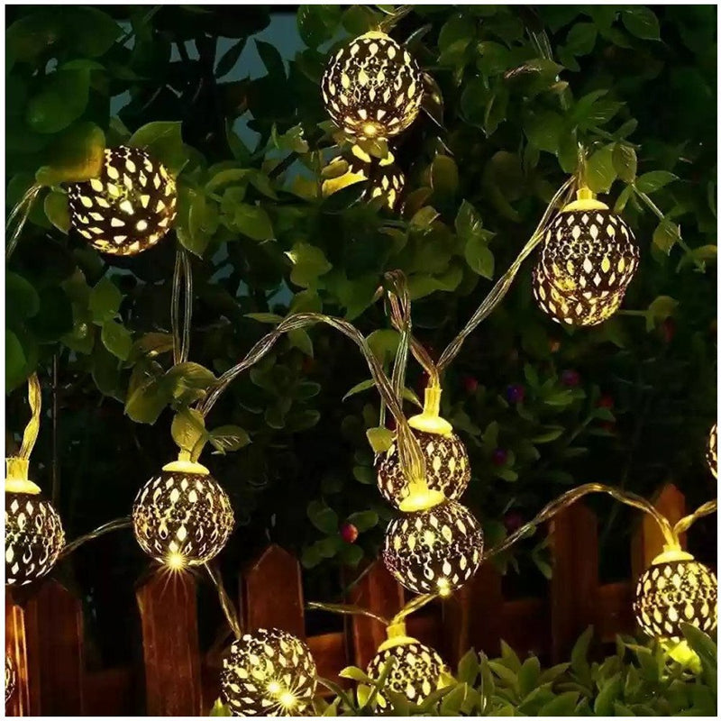 String Light - Golden Orb