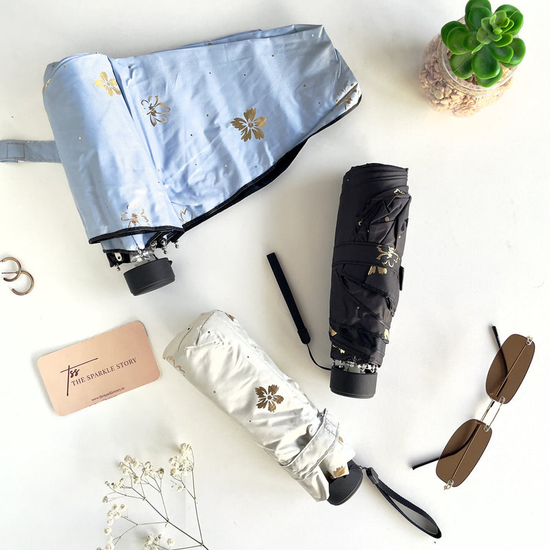 Gold Foiled Pocket Umbrella