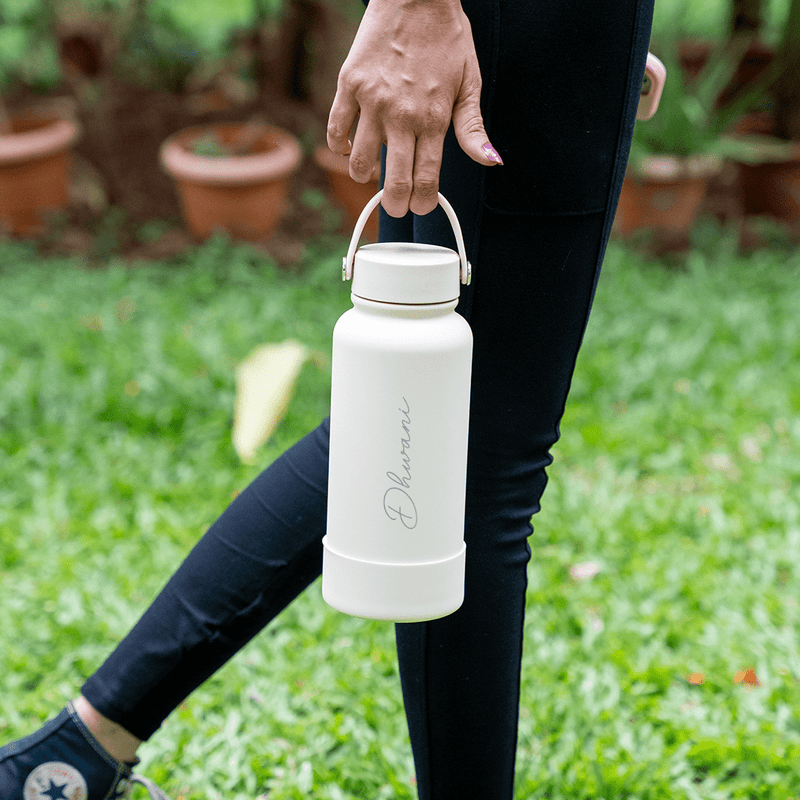 Personalized Double Wall Insulated Bottle with Handle - COD Not Applicable