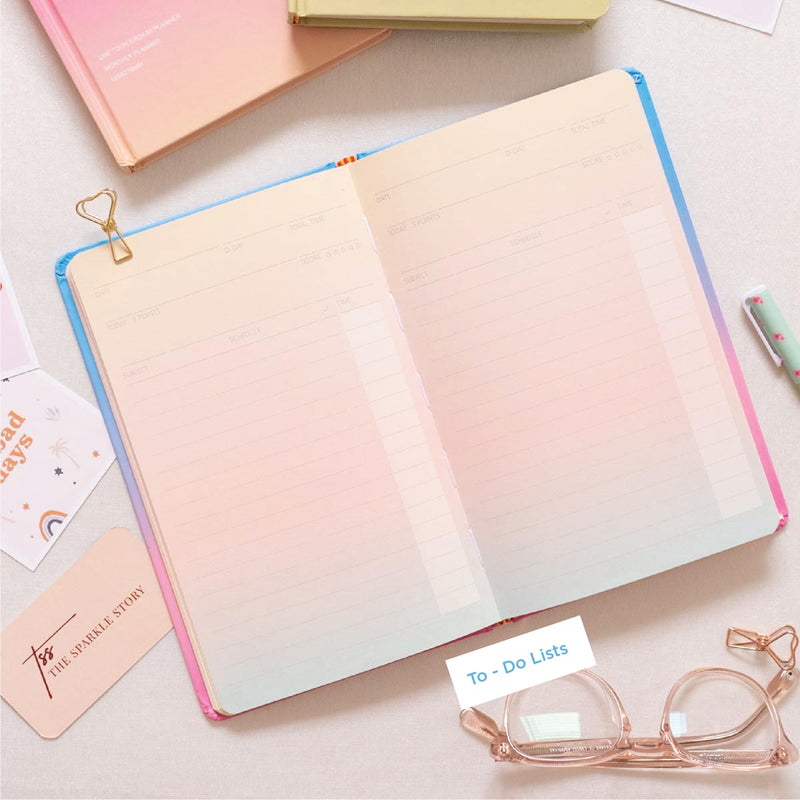 Monthly Undated Planner - Ombre