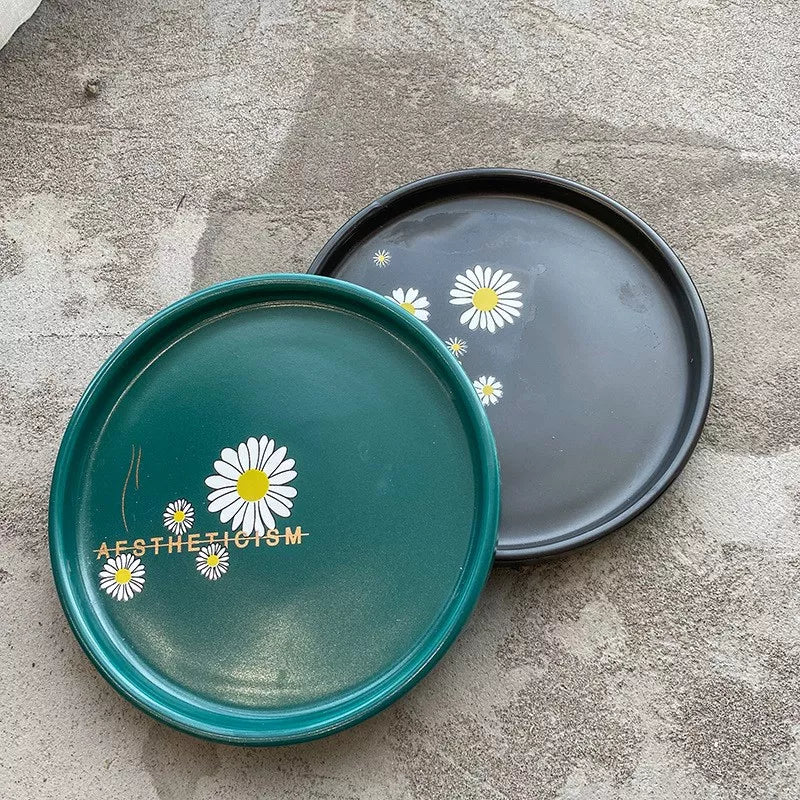 Daisy Mug & Saucer Set With Spoon