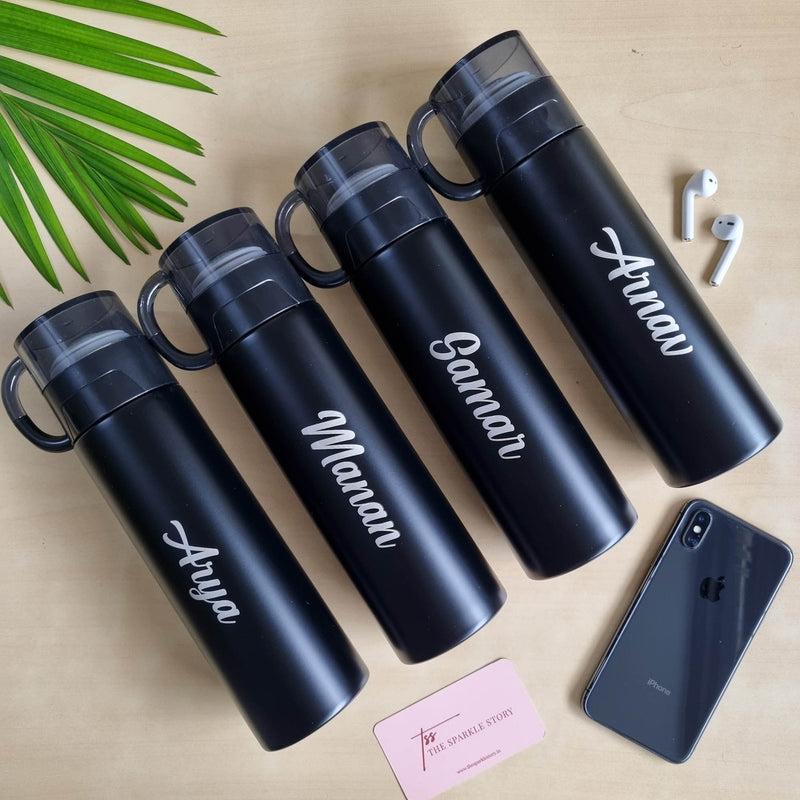 Personalized Insulated Bottle With Cup - COD Not Applicable