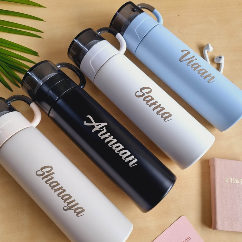 Personalized Insulated Bottle With Cup - COD Not Applicable