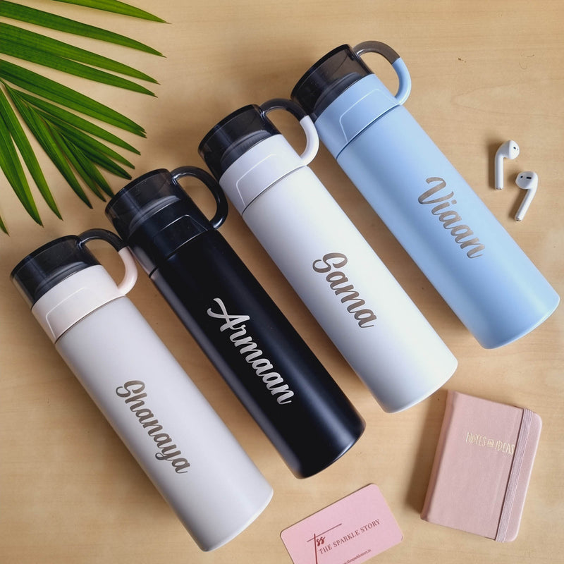 Personalized Insulated Bottle With Cup - COD Not Applicable