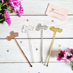 Personalized Drink Stirrers - Set of 10 - COD Not Applicable